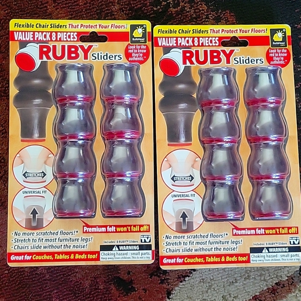 Ruby Sliders 2pk of 8. GREAT VALUE